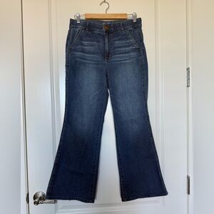 Democracy Dark Blue Flare Jeans